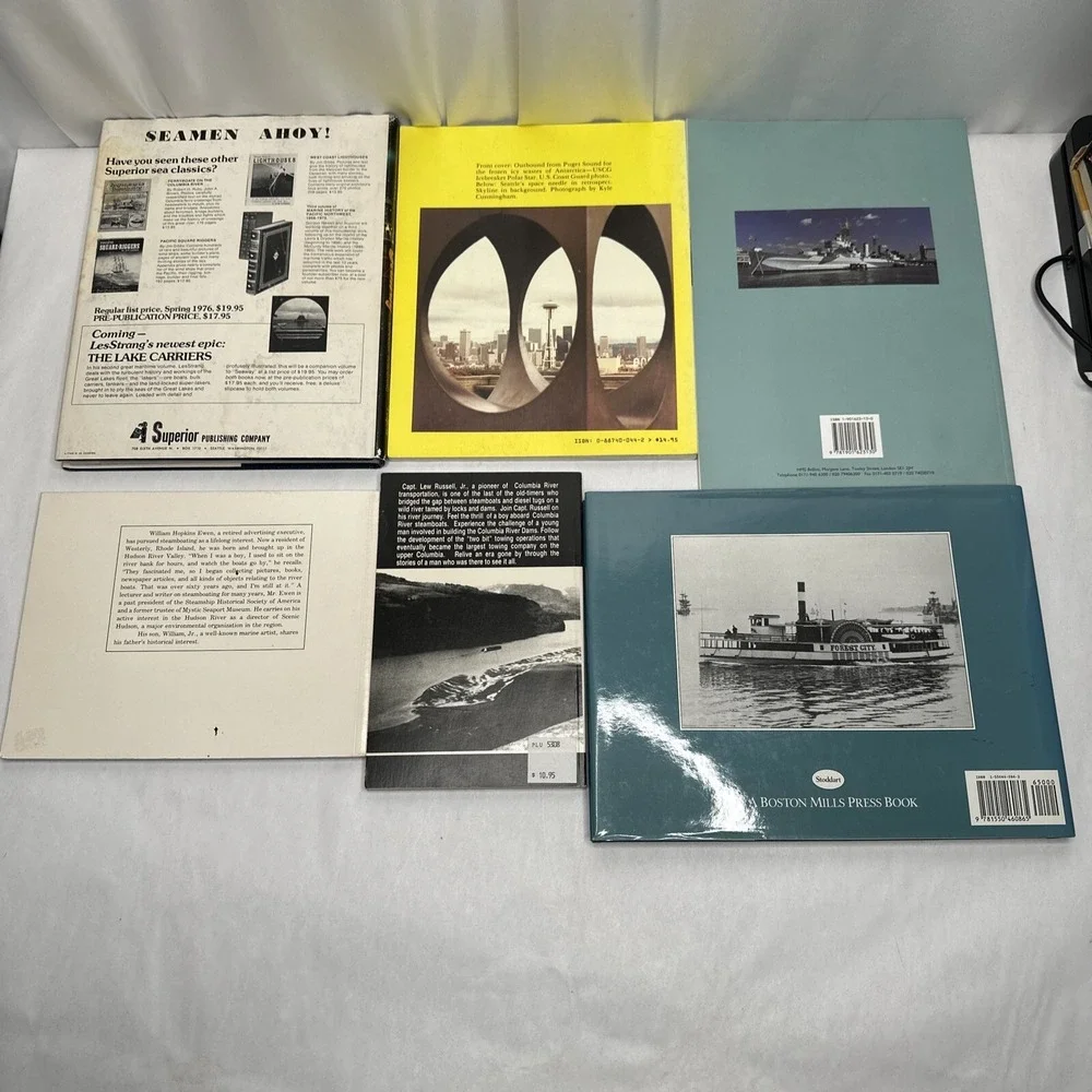 Steamboat Book Lot: Seaway, Steamboat Yesterday, Days of the Steamboat